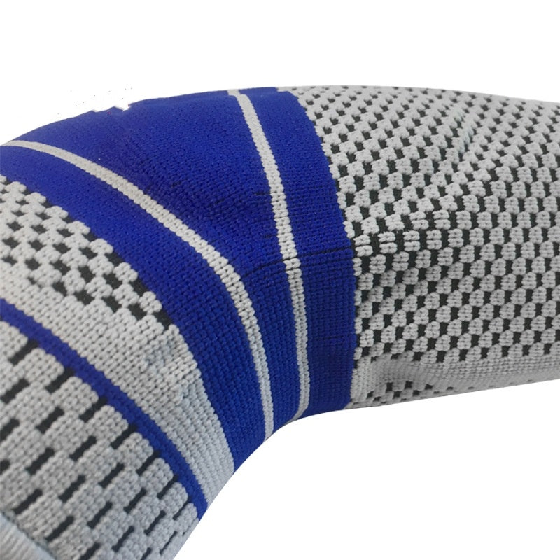 Sports compression elbow support